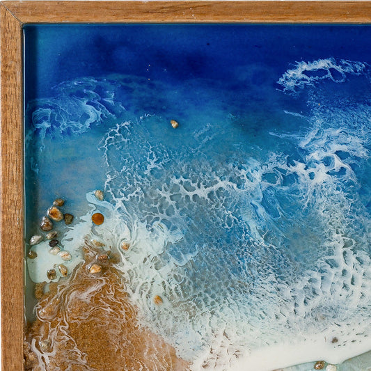 Epoxy Resin Explained: Why Ocean-Inspired Wooden Paintings Are Making Waves?