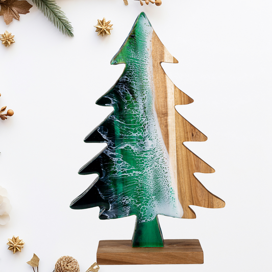 Wooden Pine Tree | Mini Christmas Tree | WooDecor