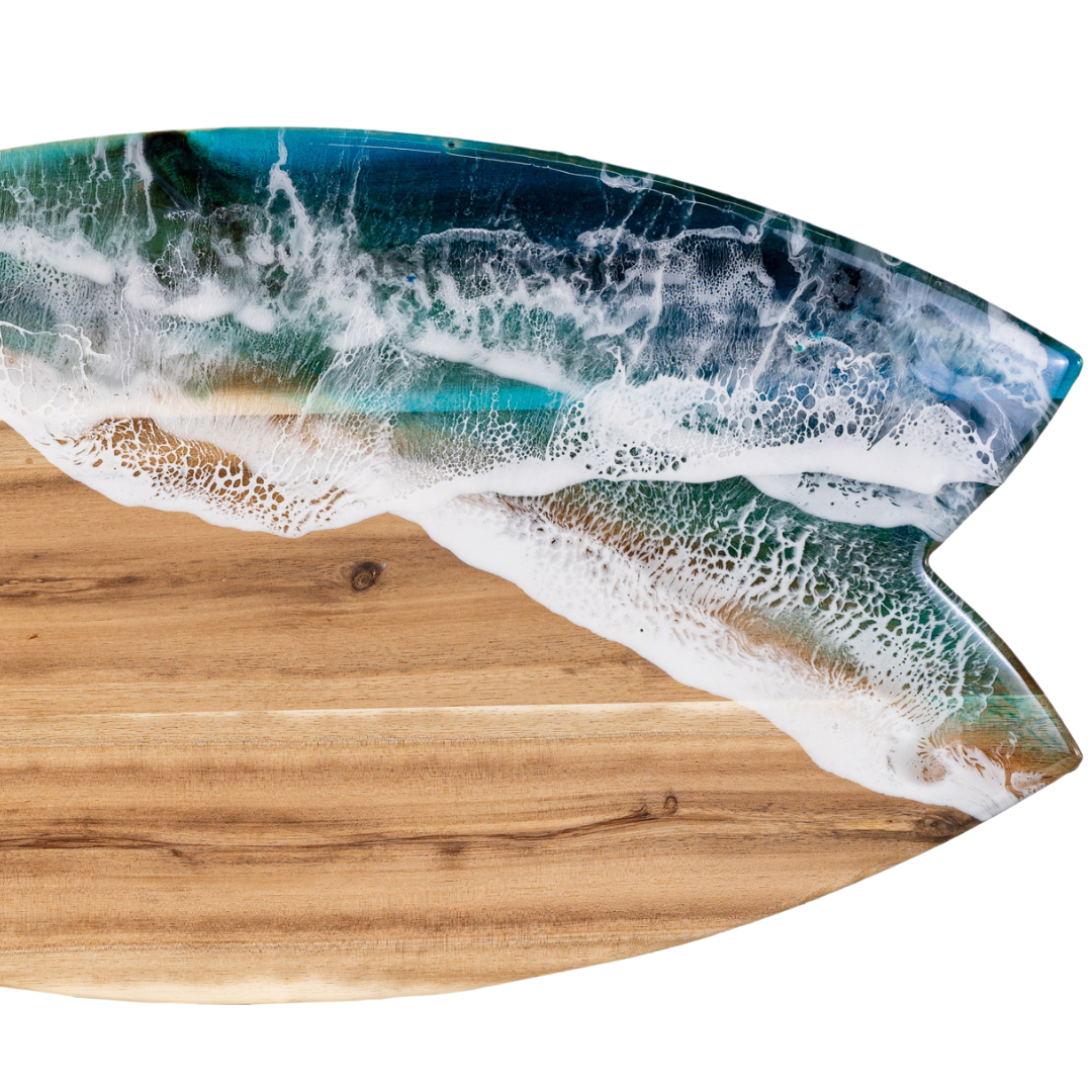 Shark Tail Cutting Board | Custom Cheese Board | WooDecor