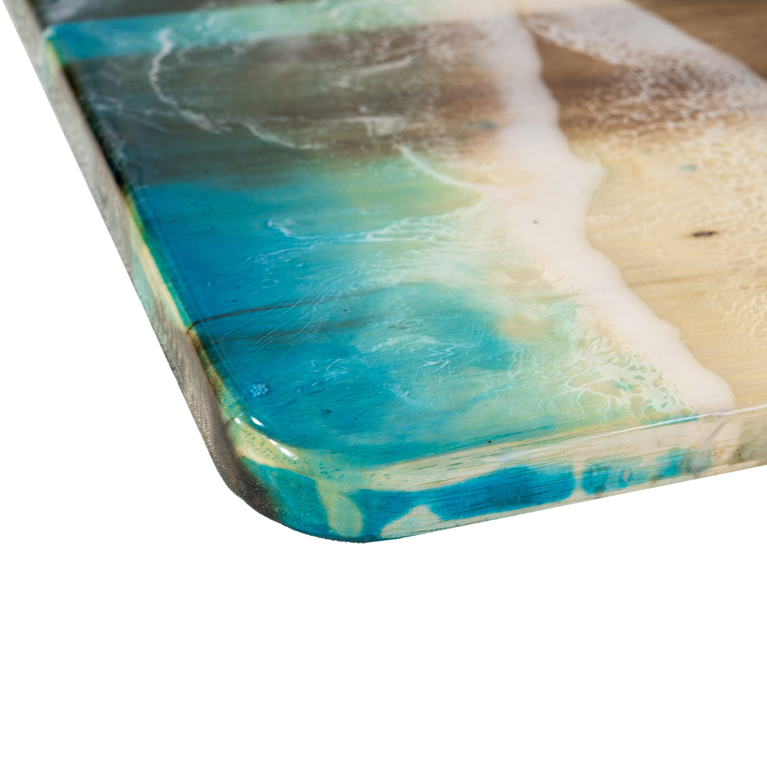 Personalized Charcuterie Board | Epoxy Resin Cutting Board | WooDecor