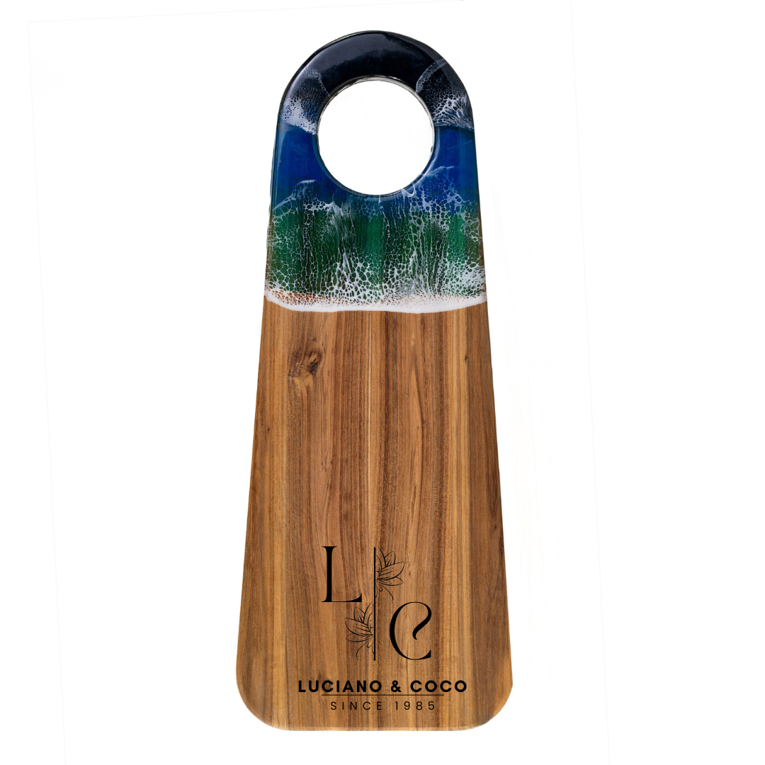 Ocean Cutting Board | Custom Chopping Board | WooDecor