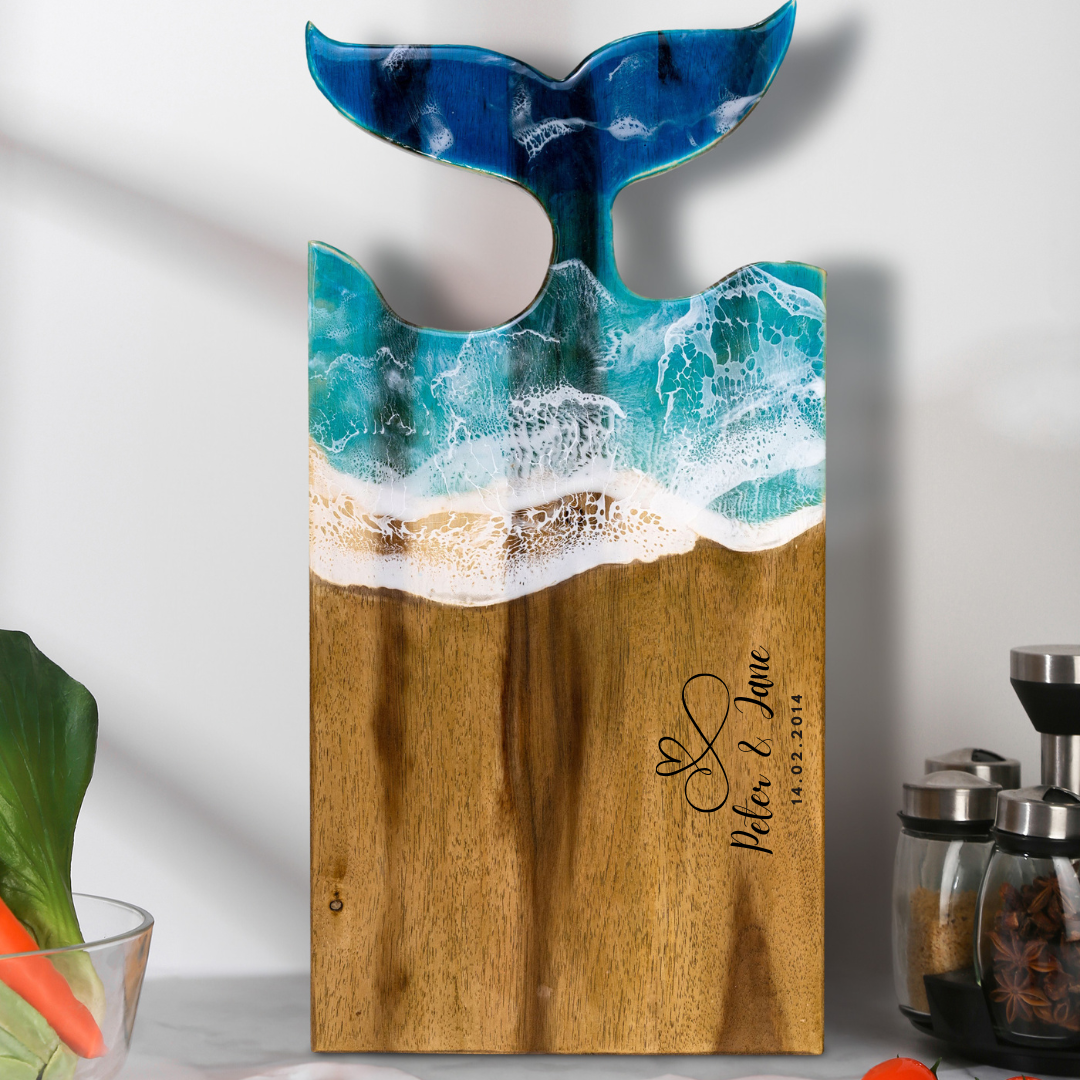 Custom Cutting Board | Fish Cutting Board | WooDecor