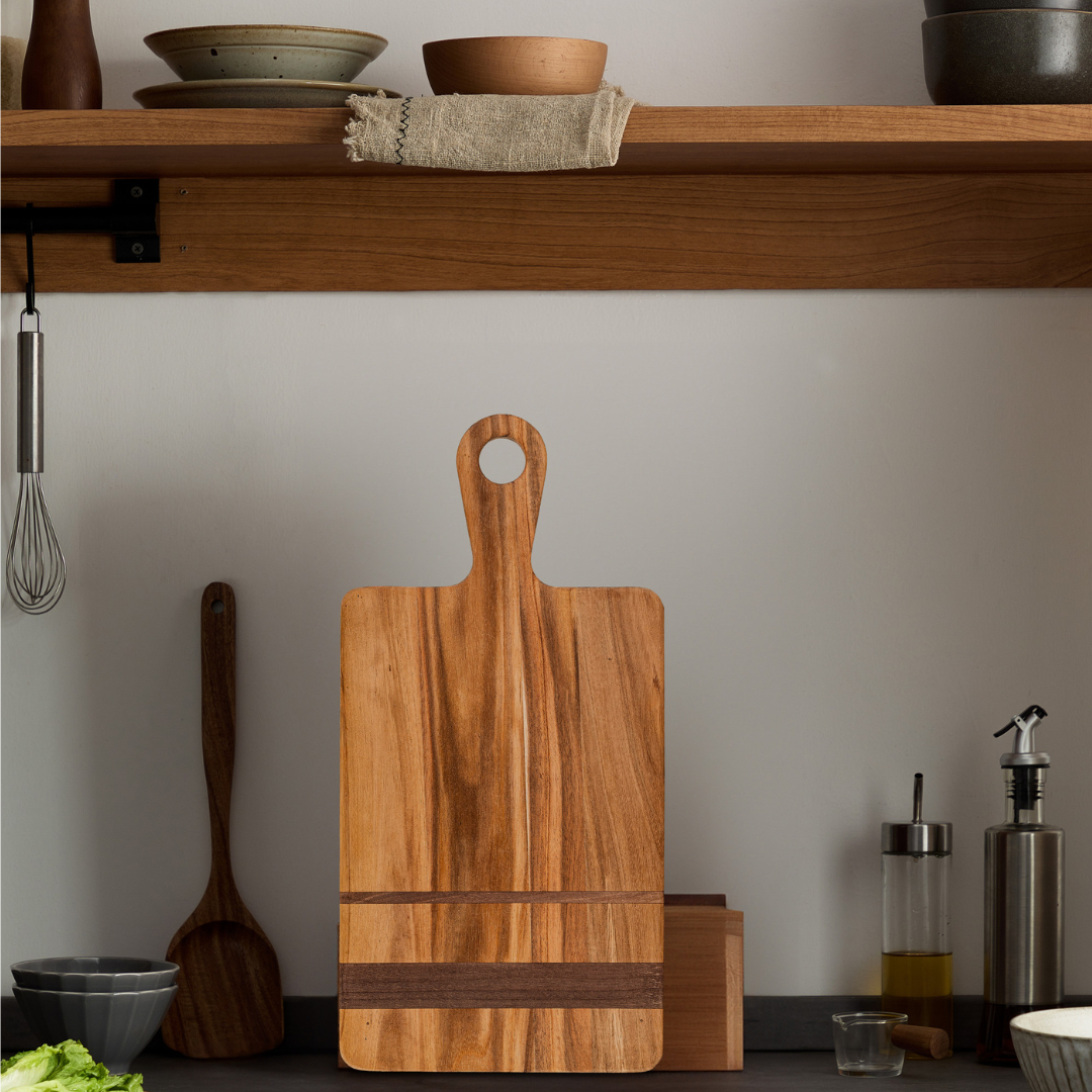 Acacia Wood Cutting Board | Rectangle Cutting Board | WooDecor