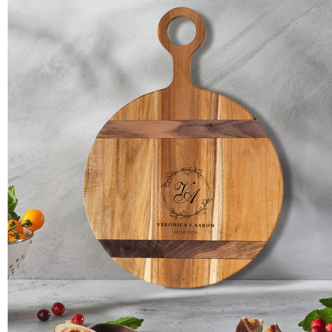 Personalised Cutting Board | Personalised Chopping Board | WooDecor