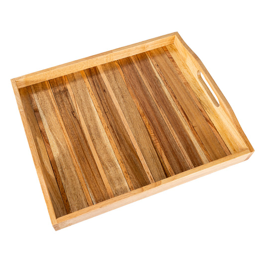 Rectangle Decorative Tray | Wooden Tray Decor | WooDecor