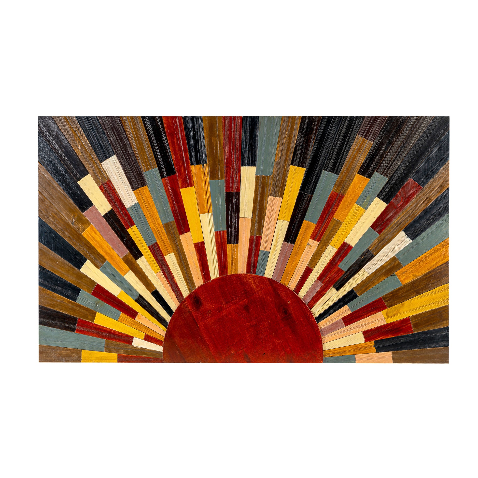 Wooden Sun Wall Art | Wooden Wall Art | WooDecor
