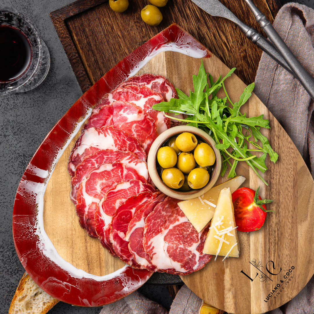 Heart Charcuterie Board | Resin Charcuterie Board | WooDecor