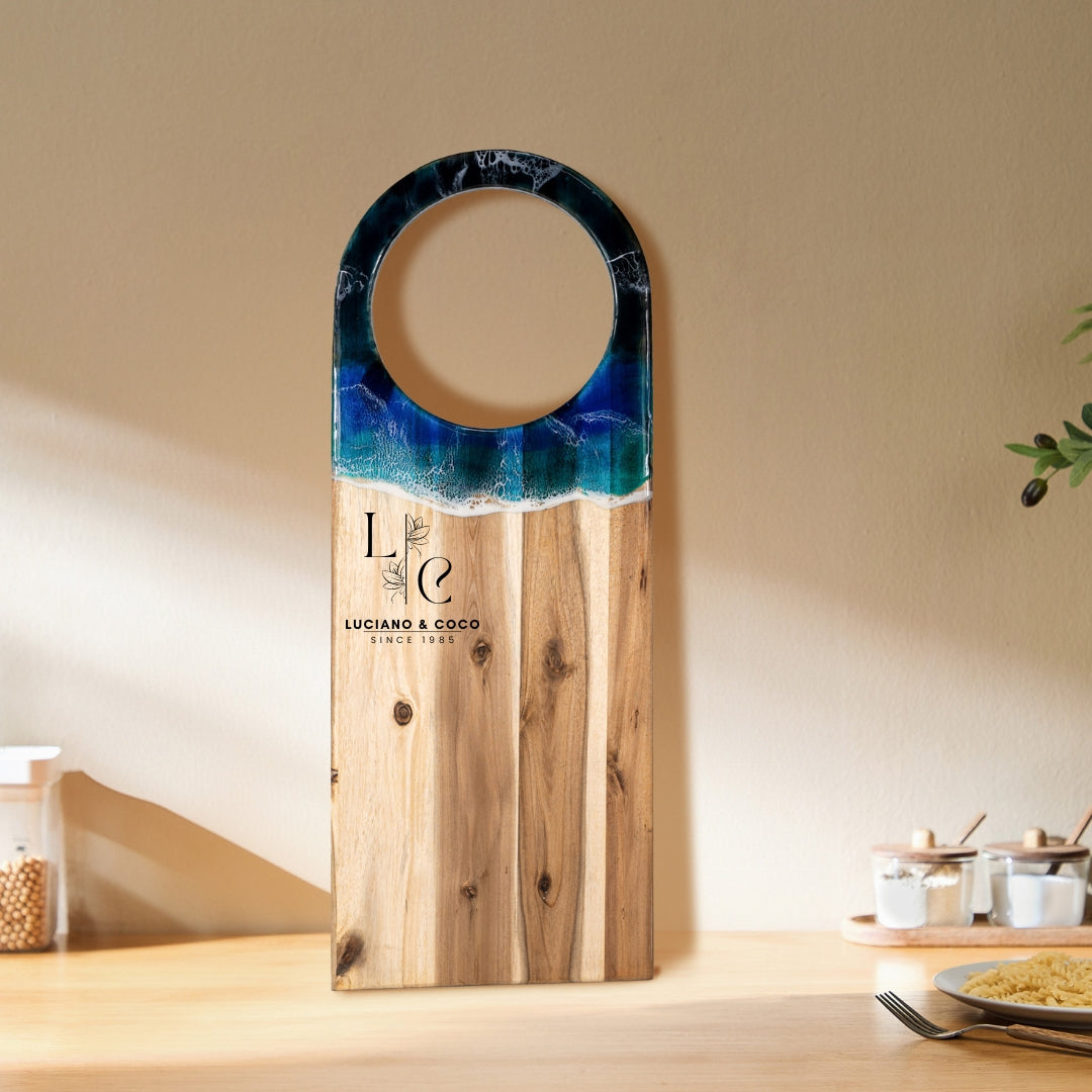 65cm Acacia Wood Cheeseboard - Custom Engraved Charcuterie Board - Wedding & Engagement Gift | WDCTB11
