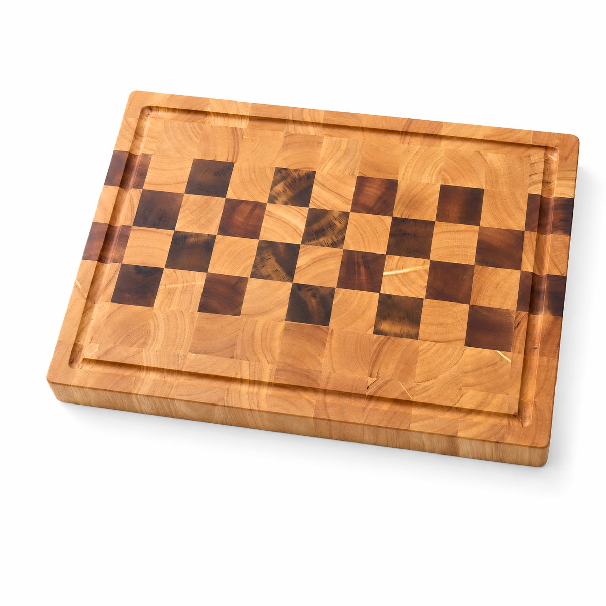 Checkerboard Acacia End Grain Board, 38x28x3 cm | WDA-CTB2617
